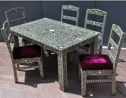 Bone Inlay - Dining Table