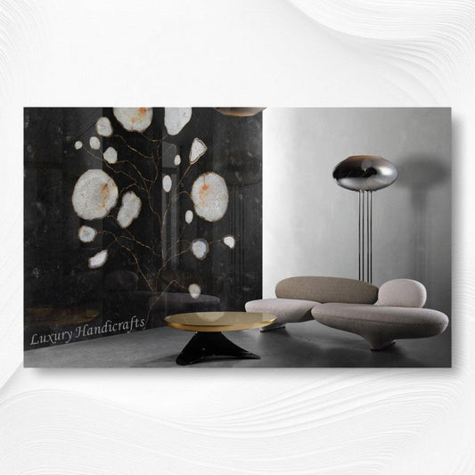 Black Obsidian with Brazilian Agate 1