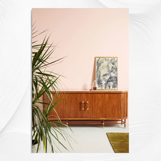 Deluxe Tamboured Buffet Brown 1