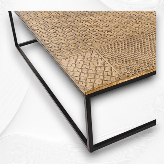 Elio Brass Center Table 2