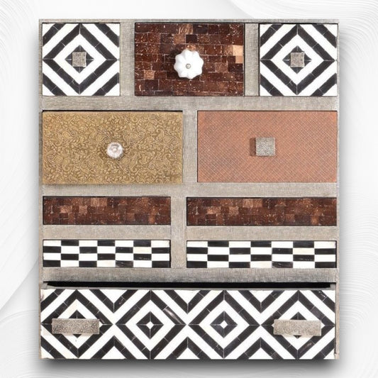 Mixie 6 Drawers Side Table 2