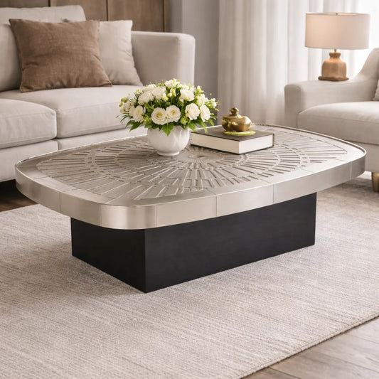 Starburst Coffee Table Nickel
