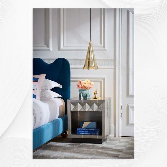 Talitha Nickel Bedside 1 Drawer 1