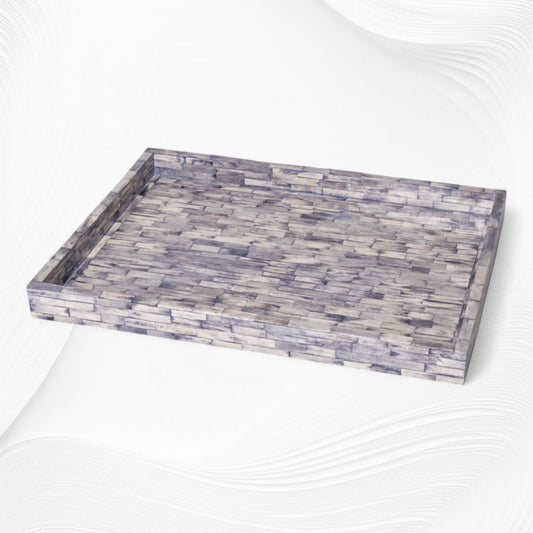Purple Colored Bone Inlay Tray