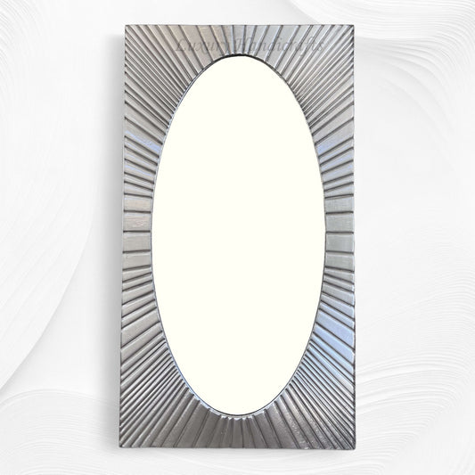 FUSION Silver Metal Mirror 1