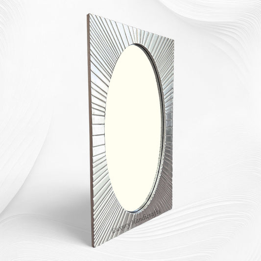 FUSION Silver Metal Mirror 2