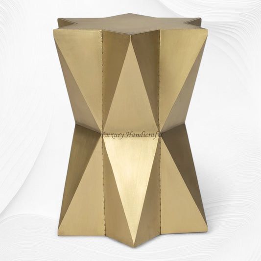 Star Brass Side Table