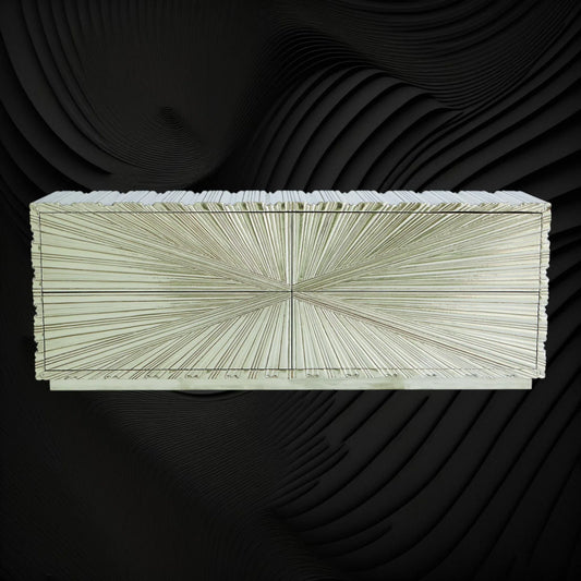 Starburst Silver Credenza