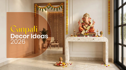 Modern Ganpati Decoration Ideas at Home 2026