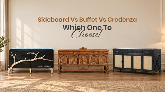 Sideboard Vs Buffet Vs Credenza- Which One To Choose!