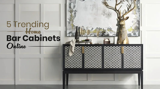 5 Hand Carved Bar Cabinet Designs For Home