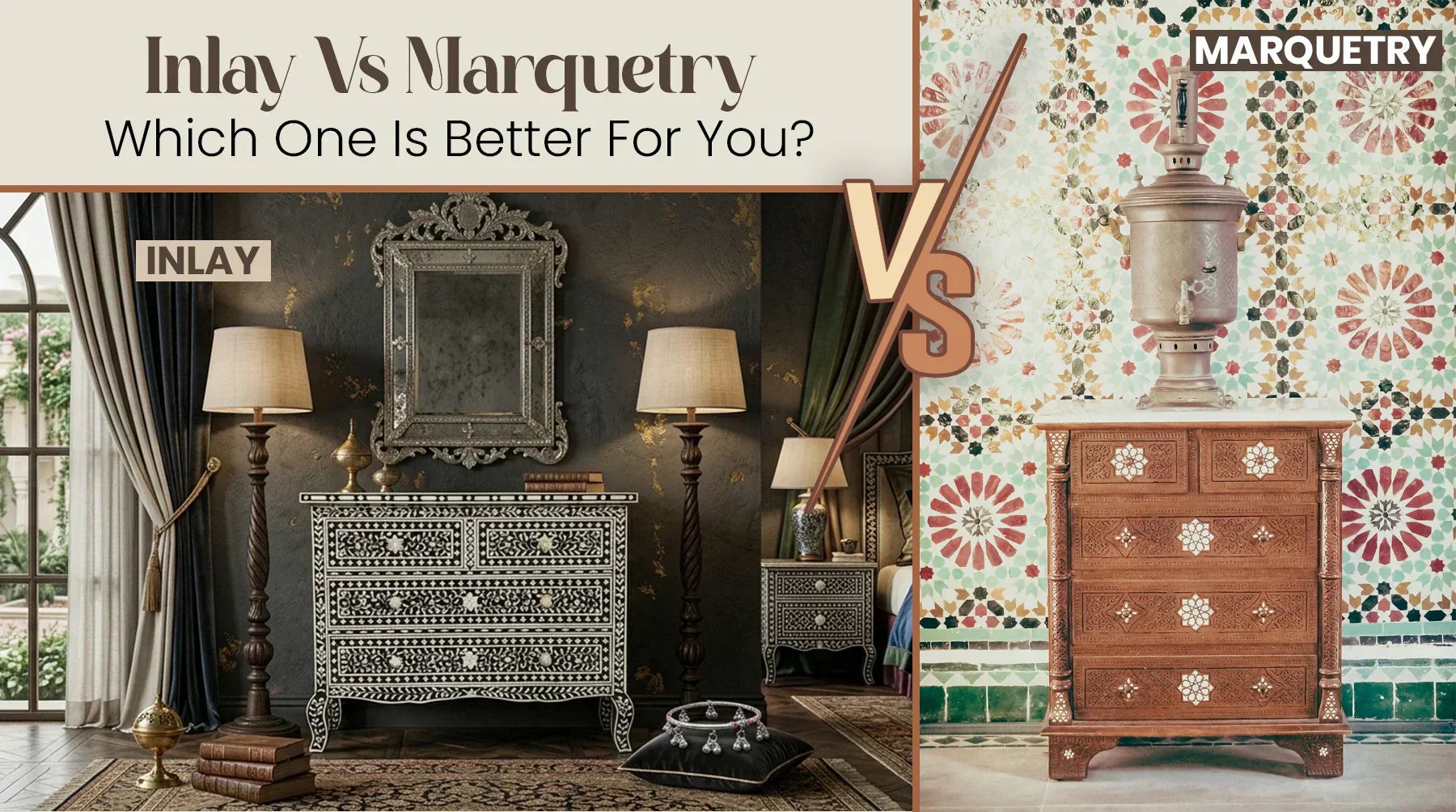 Inlay vs Marquetry: Key Differences, Uses & Which is Better (2026 Guide ...