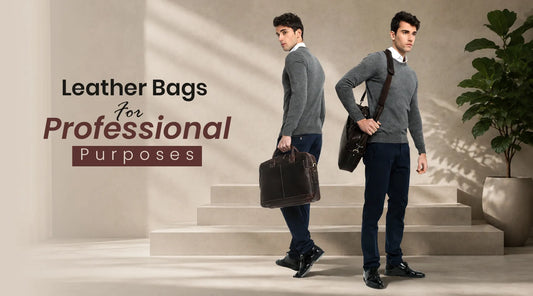 Leather Bags For Professional Purposes