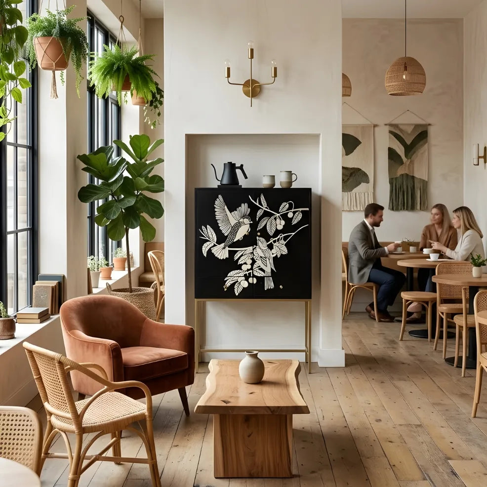Cafe Bar Cabinets