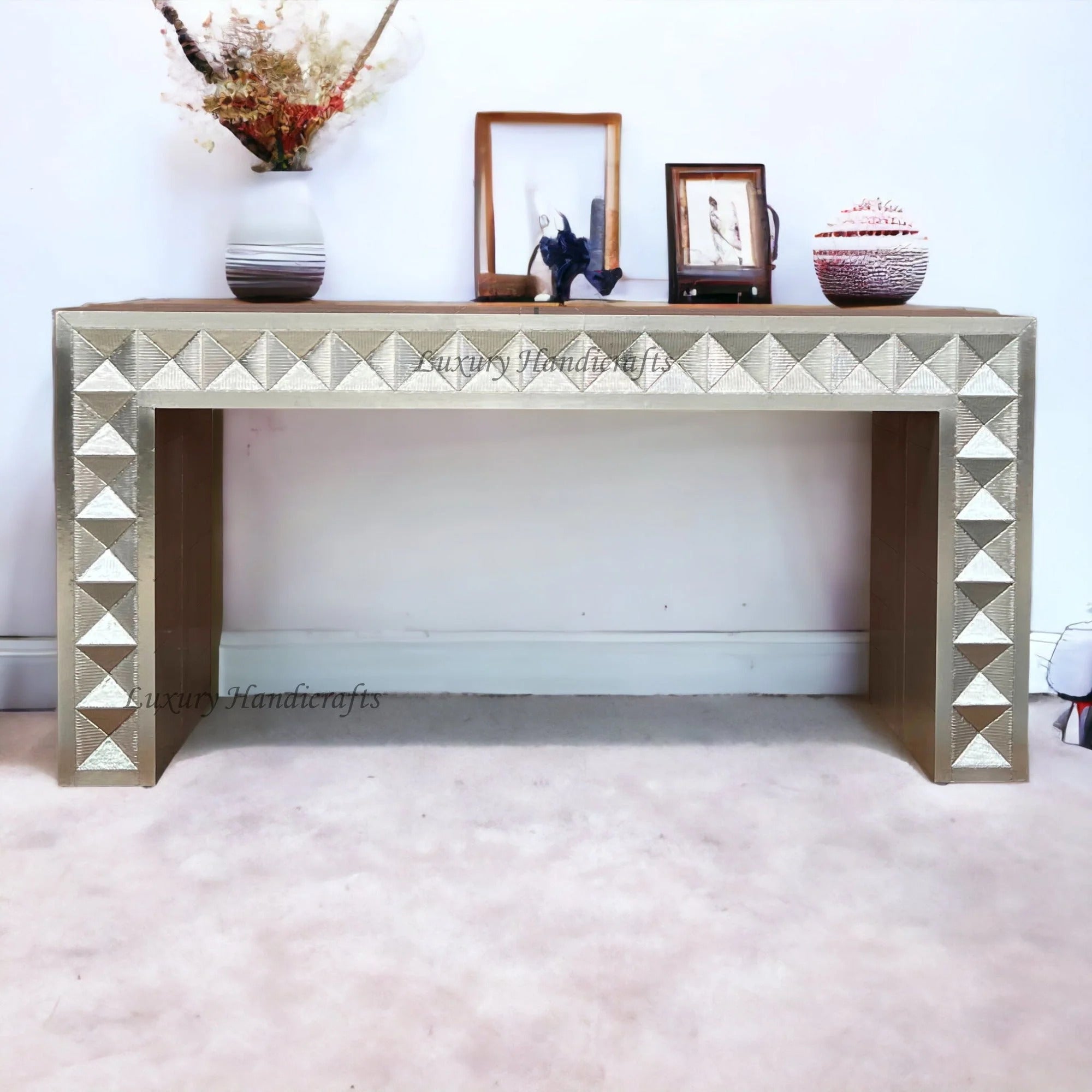 Silver and Brass Furniture