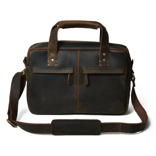 Kevin Buffalo Leather Breifcase