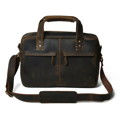 Kevin Buffalo Leather Breifcase