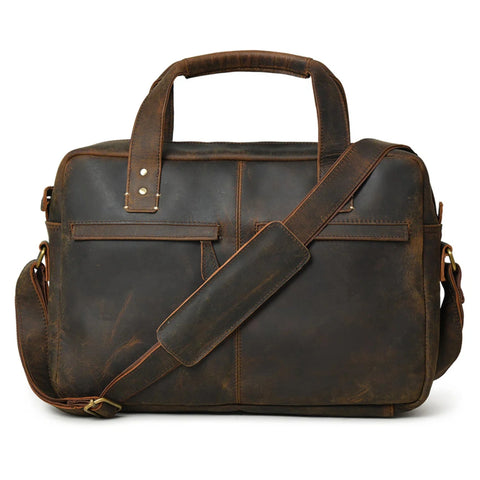 Kevin Buffalo Leather Breifcase