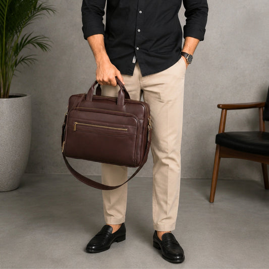Jimmy Brown Laptop Briefcase