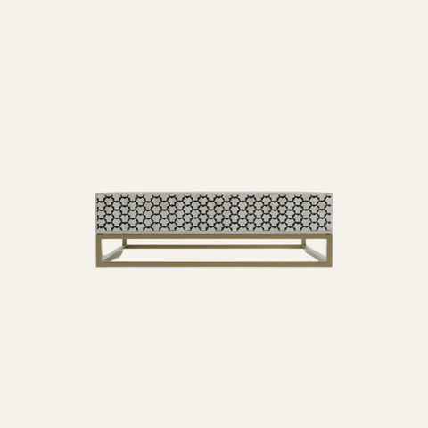 Targua Inlay Square Coffee Table