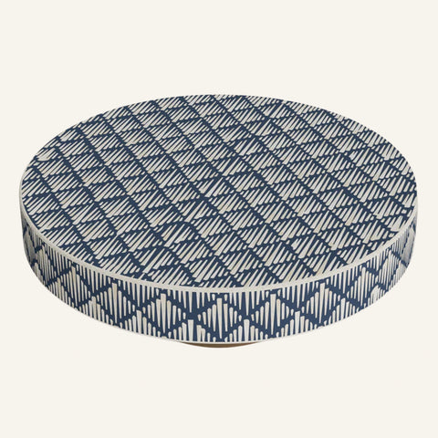 Tribal Round Inlay Coffee Table