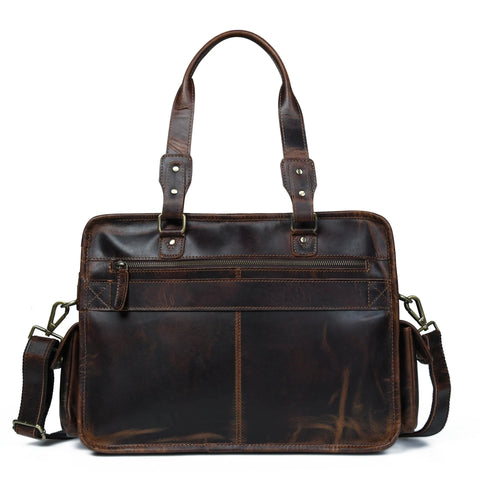Nolan Buffalo Leather Briefcase