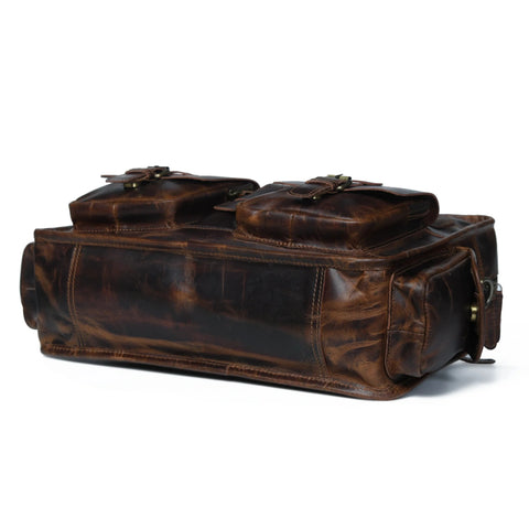 Nolan Buffalo Leather Briefcase