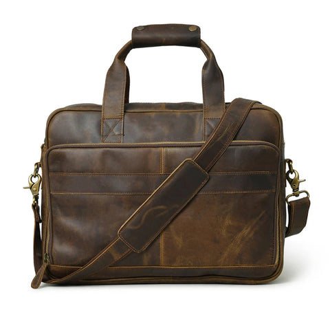 Dean Office Full Grain Leather Briefcase