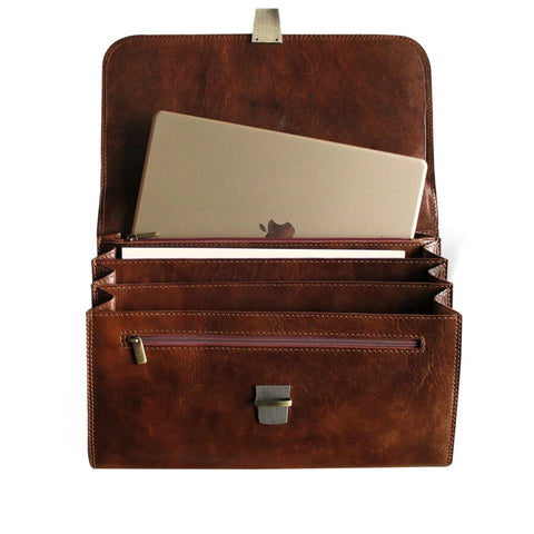 Ronin Leather Briefcase