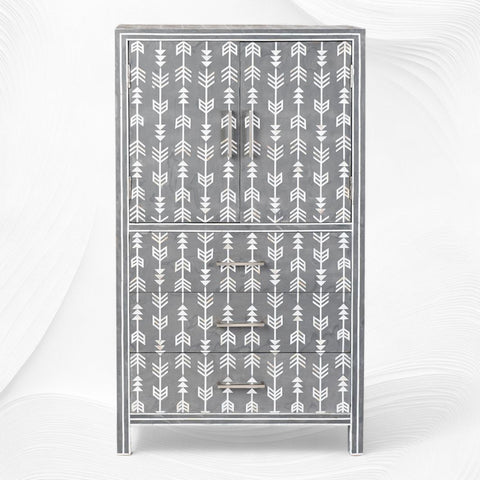 Arrow Mother of Pearl Inlay Almirah 1