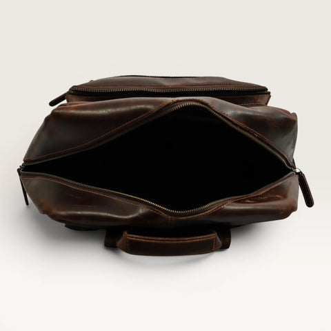 Tino Classic Leather Travel Backpack