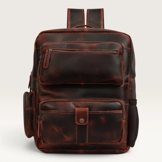 Tino Classic Leather Travel Backpack