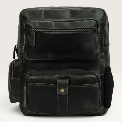 Tino Classic Leather Travel Backpack