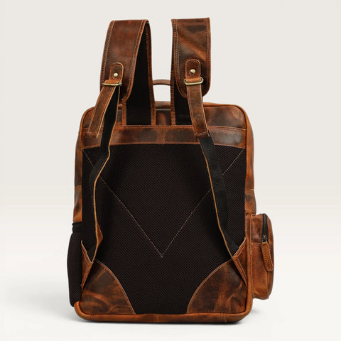 Tino Classic Leather Travel Backpack