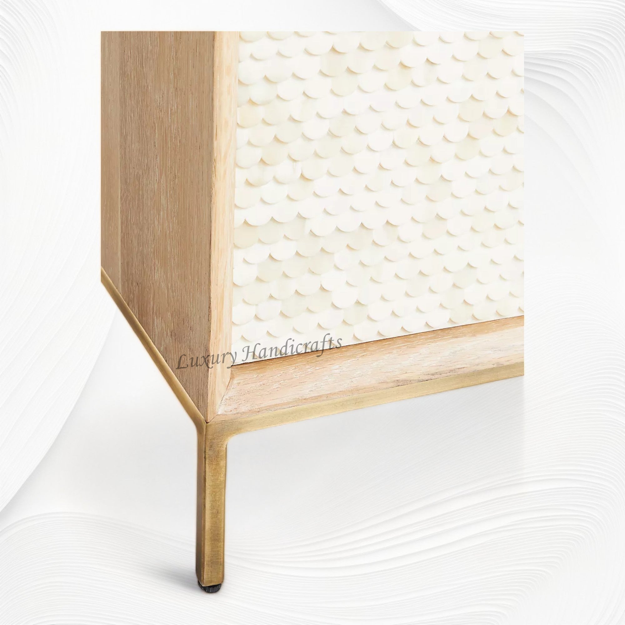 Cora Bone Inlay Bookcase 5