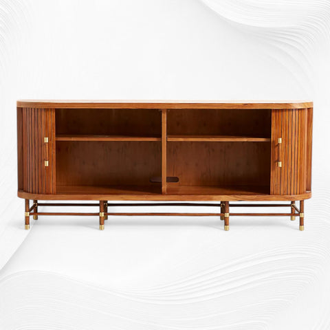 Deluxe Tamboured Buffet Brown 3
