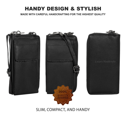 Elegant mobile phone case with wallet function