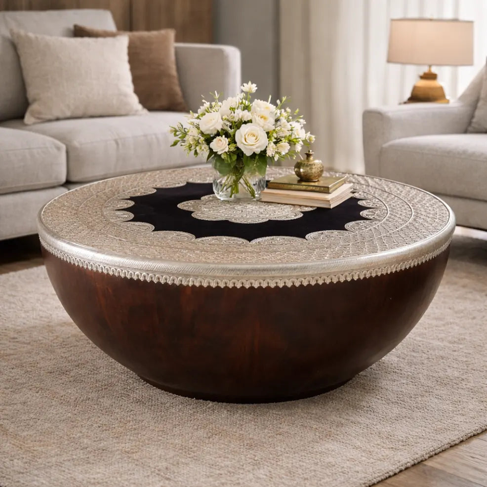 Embossed Meridian Coffee Table