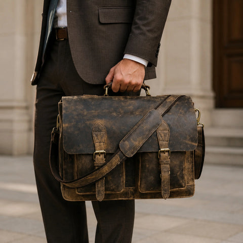 Gregory Buffalo Leather Briefcase