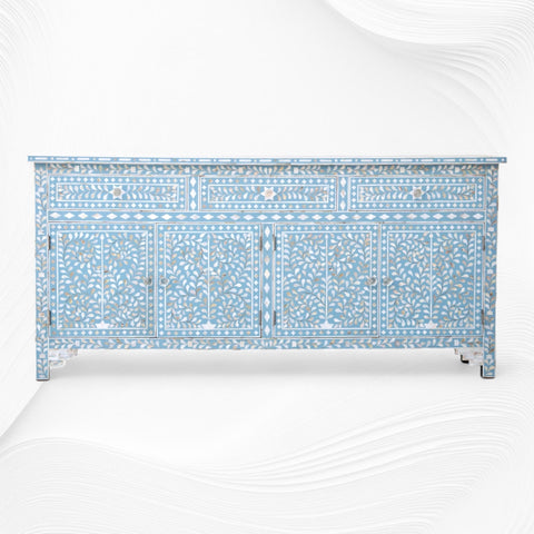 Lillian MOP Inlay Sideboard Turquoise