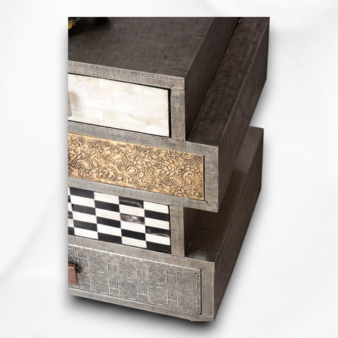 Mixie 4 Drawer Side Table 4