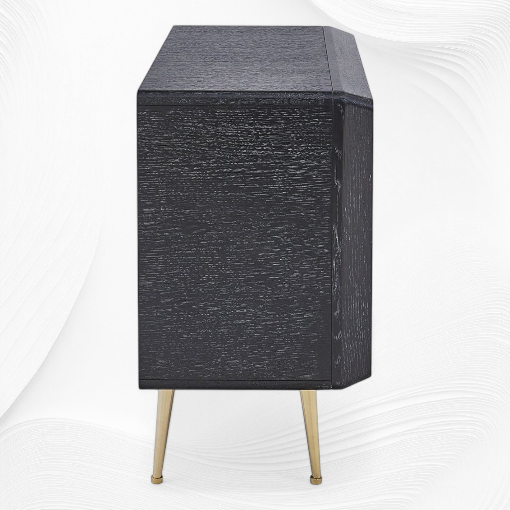Music 3 Drawer Brass Chest 4