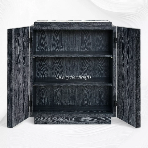 Plexus Cerused Oak Selenite Cabinet