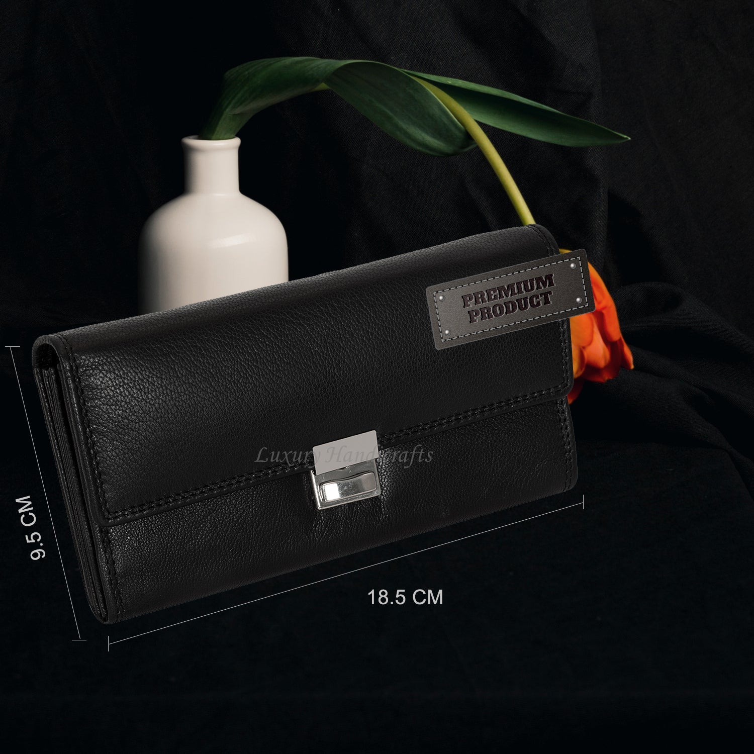 handcrafted leather wallet