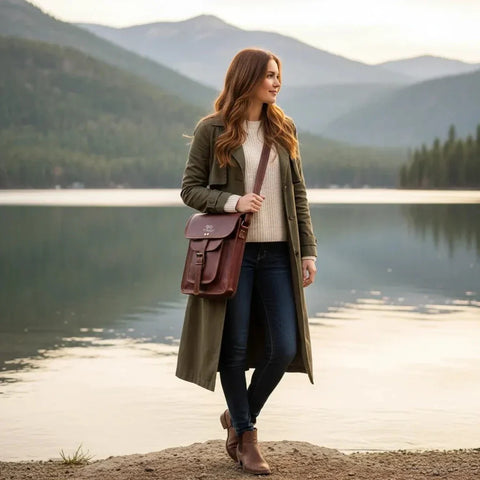 The Classic Windsor Crossbody Messenger Bag