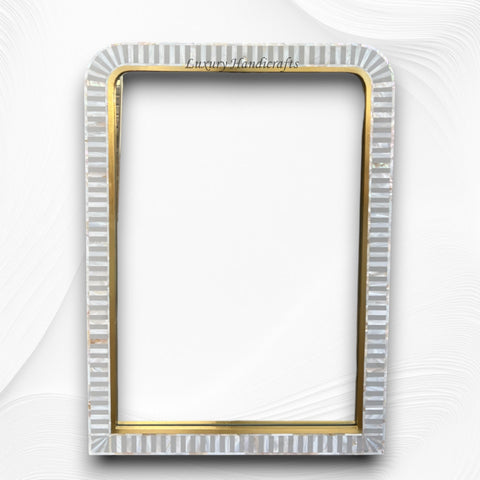 Waterfall MOP Inlay Mirror Grey 4