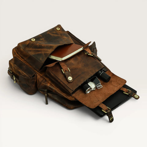 Aquila Genuine Leather Backpack
