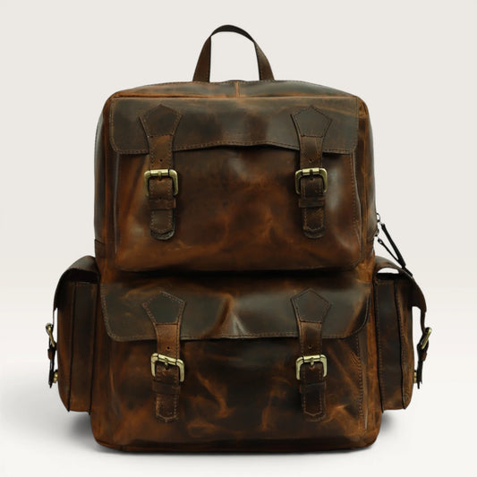 Aquila Genuine Leather Backpack