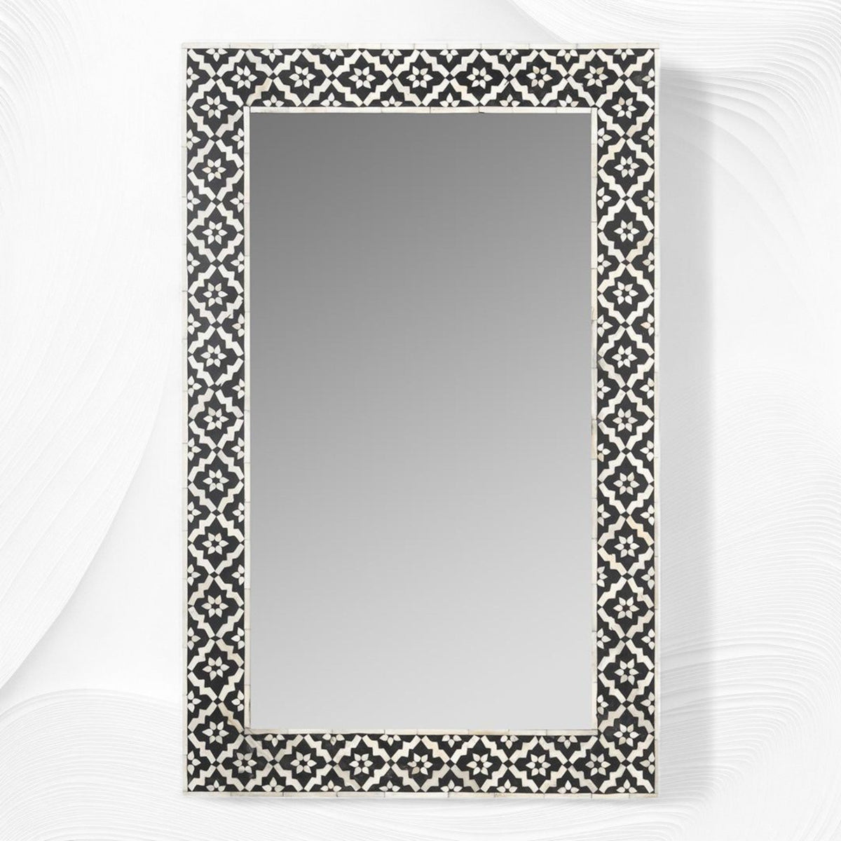 Arctic Bone Inlay Mirror Black