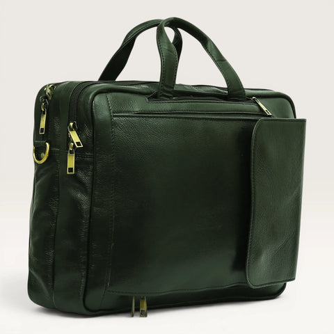 Asahi Genuine Leather 2 in 1 Bag